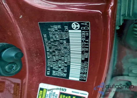 2015 Toyota Corolla L z USA, uszkodzony, nr VIN 5YFBURHE2FP249822